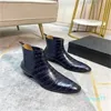 2023-Lady Ankle Boots Designer Heel Heel Patent Leather Boot柔らかく快適な革の裏地女性豪華なドレスシューズ