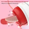 Vibrador para lamer la lengua para mujeres, punto G, clítoris para pezones, estimulador de coño, masturbador vibratorio Oral femenino, Juguetes sexuales