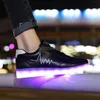 Atlético Tamaño al aire libre 30-44 Luminoso Niños USB Carga Mujeres Led Brillante Niñas Zapatillas Niños Iluminar Zapatos Zapatillas 230915