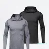 LU-2027 sweatshirt heren t-shirts hoodies yoga hoodie Sport lu Gym Wear Align Elastische Fitness Panty Workout mannen lemens