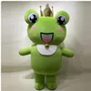 Frog Mascot Costume Walking Christmas Performance Adult Anime Doll Costume