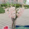 Whole-12pcs 80cm Silk Gladiolus Flower7 Heads Fake Sword Lily for Wedding Party Centerpieces人工装飾FL221J