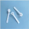 0 5g gram 1ML Plastic Scoop PP Spoon Measuring Tool for Liquid medical milk powder - 200pcs lot OP1002216J