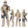 Soldat 16 Special Forces-Soldaten BJD Militär-Armee-Mann-Action-Spielzeugfiguren-Set 230915