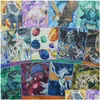 20 Stück Yu-Gi-Oh Crystal Beasts Style Karten Rubin Karbunkel Smaragd Schildkröte Saphir Pegasus Gx Orica Papierkarte G220311 Drop Lieferung Dhjlu