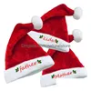 Beanie/Skull Caps Christmas Xmas Soft Hat Santa Claus Red Short Plush Noel Merry Christma Decor Gift Happy New Year Traditional Cap Fo Dhuc7