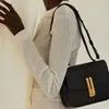 Sac carré Tofu de marque française Demelli avec design de niche Sac à bandoulière en cuir haut de gamme pour femme Sac à bandoulière design 230915