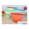 Sacos de compras reutilizáveis Ecosil 1000Ml Sile Food Storage - vedação hermética para almoço, lanches, frutas, vegetais e líquidos Zer. Entregar Dhvbu