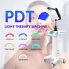 2023 Nyaste teknik Bio Light PDT 7 Färg LED -fotonterapi Skinföryngring Face Acne Therapy Whitening Light Treatment Led Beauty Machine