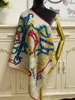 Bufanda larga para mujer, bufandas, chal, 70% cachemira, 30% seda, material beige, estampado de letras, tamaño del patrón 175cm - 63cm