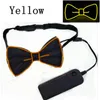 LED Light Up Drut krawat Bowtie Luminous Flashing Light Up Mower for Club Wedding Party Dekoracja 915