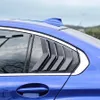 カースタイリングリアウィンドウトライアングルシャッター装飾ステッカーBMW 3シリーズG20 G28 2020 Exterior Automotive Modified262D