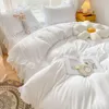 Bettwäsche-Sets 2023 Japanische und koreanische Größe Spitzenbettlaken-Set Ins-Stil Bettbezug