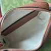 Borsa a tracolla Mini Ophidia in rafia Watersnake di design di lusso Borsa a tracolla rosa beige 7A Migliore qualità