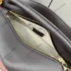 10A Moda crossbody designer bolsa de maquiagem bolsa de ombro quebra-cabeça capacidade abertura com zíper Geométrica Bolsa de couro genuíno corpo linho alça de ombro ajustável férias