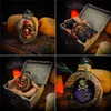 Objets décoratifs Figurines Halloween Crâne Pirate Rhum Flacon Ornements De Bureau Décoration De La Maison Artisanat Décoration De Chambre Accessoires 230914