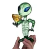 CSYC DA011 Dab Rig Курительная трубка Alien Stand Стеклянные трубки около 6,69 дюймов Ручные трубки для курения зеленого табака