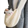 Hundetragetasche für Haustiere, Katzen, kleiner Welpe, freihändige, leichte Schultertasche für Haustiere bis zu 9 kg