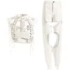 Women s Tracksuits Two Piece Set Women Sleeveless Sexy Bandage Denim Crop Tops White Cutout Pencil Jeans Pants 230915