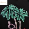 23SS Ny Coconut Bird Beach Letter Mailbox Print Monogram Black Beige Mens Women Street Short Sleeve T Shirt2509