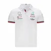 F1 T-shirt Racing revers POLO chemise fans de formule 1 hauts à manches courtes culture automobile vêtements à séchage rapide peuvent être personnalisés 180m
