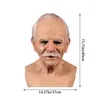 Masques de fête Un autre moi-l'aîné Halloween vacances drôle Cosplay Prop masque en latex Supersoft vieil homme adulte couverture visage effrayant Decor217k