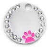 Antilost Puppy Dog ID Tag Personalized Dogs Cats Name Tags Collars Necklaces Engraved Pet Nameplate Accessories ZZ