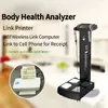 Melhor venda analisador de composição humana imc com software de computador analisador de gordura analisador bioquímico de sangue máquina de gestão de saúde