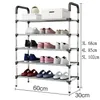 Actionclub Multi-usages Multicouche Simple Étagère À Chaussures Ménage Anti-Poussière DIY Assemblage Organisateur De Chaussures Rack Space Saver Y200527294M