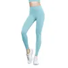 Active Pants Women's Yoga Solid Color 1 -Piece Cut with Inner Pocket Gym Sports