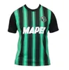 23 24 Sassuolo Calcio Traore Mens fotbollströjor Frattesi Berardi Boga Caputo Obiang Defrel Kyriakopoulos Home Away Short Sleeve Football Shirt Uniforms 2023 2024