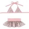 Hundebekleidung Mode Badeanzug Haustier Kleidung Hunde Bikini Strand Tutu Kleid für kleine Welpen Mädchen Kleider