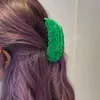 Pince à cheveux en acétate de concombre végétal, pince à cheveux créative pour fille, accessoires de cheveux mignons pour femmes, nouveau couvre-chef