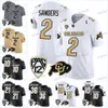 College Colorado Buffaloes Camisetas de fútbol Shedeur Sanders Sy'veon Wilkerson Dylan Edwards Travis Hunter Anthony Hankerson Xavier Weaver Jimmy Horn Jr Woods