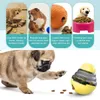 Giocattoli per cani mastica giocattolo interattivo per un distributore di cibo alimentatore divertente animale domestico che agita contenitore per perdite cucciolo alimentazione lenta caduta 230915