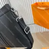 Högkvalitativ kohude bärbar dator designer mens portfölj stor kapacitet datorpåse äkta läder män axel handväska grossist