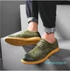 fashion men casual shoes new flats lace up male suede oxfords men leather shoes zapatillas hombre For Boys Party Boots