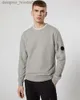 남성 후드 셔츠 스웨트 후드 셔츠 땀 셔츠 20SS CP MENS 재킷 마크 땀 CAPUCHE MANCHES LONGUES 디자이너 Compagnie Top Sweat Sweatshirt de Luxe77 L230