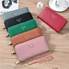 Wallet Women's Long Creative New Simple and Single Zipper Large Capacity Handheld Bag Money Clip Mobile Case Code43