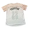 Мужские пуховые парки Trapstar, модная американская футболка из джерси с вышивкой 22nd, новые летние дышащие быстросохнущие топы с двусторонним принтом