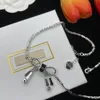 Wholesale M IU Diamond Inlaid Jewel Bow Necklace Spot Real Shot