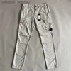 Calças masculinas mais novo vestuário tingido calças de carga uma lente bolso calça ao ar livre calças táticas soltas tamanho M-XXL CP L230915