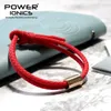 Bracelet Power Ionics WEAVE BAND unisexe étanche Ions et Germanium sport mode Bracelet lettrage gratuit cadeaux 230915