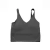 Yoga Align Sports Bra Gym Vêtements Femmes Sous-vêtements Réservoirs Camis Antichoc Courir Haute Résistance Fitness Entraînement U Back Sexy Padde2541