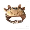 Hundkläder Halloween Giraffe Mönster Modellering Valp Cat Transformation Hat Spot Funny Pet