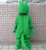 Top quality Make EVA Helmet Green crocodile Mascot Costumes Cartoon Apparel Birthday party Masquerade