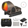 SRO Red Dot Reflex Sight Scope for Hunting Tactical Red Dot Sight with Clock Mount