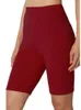 Pantalones cortos para mujer, mallas deportivas de Color sólido, mallas deportivas Push Up, mallas de Yoga de cintura alta para mujer, pantalones de entrenamiento, mallas