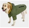 Vêtements pour chiens Vêtements pour animaux de compagnie Automne et hiver Fourrure dorée Labrador Moyen Grand Gros Coton chaud Vêtements rembourrés