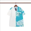 2023 Chemises de créateurs de luxe Hommes Mode Chemise de bowling à imprimé géométrique Hawaii Floral Chemises décontractées Hommes Slim Fit Manches courtes Varie206M